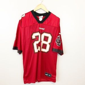 Vintage Buccaneers Dunn Jersey Puma NFL Men's Red